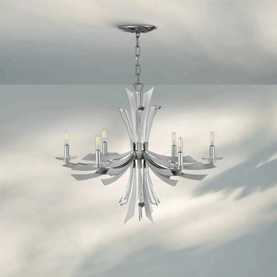 Vida Medium Single Tier Chandelier - cyranlamps