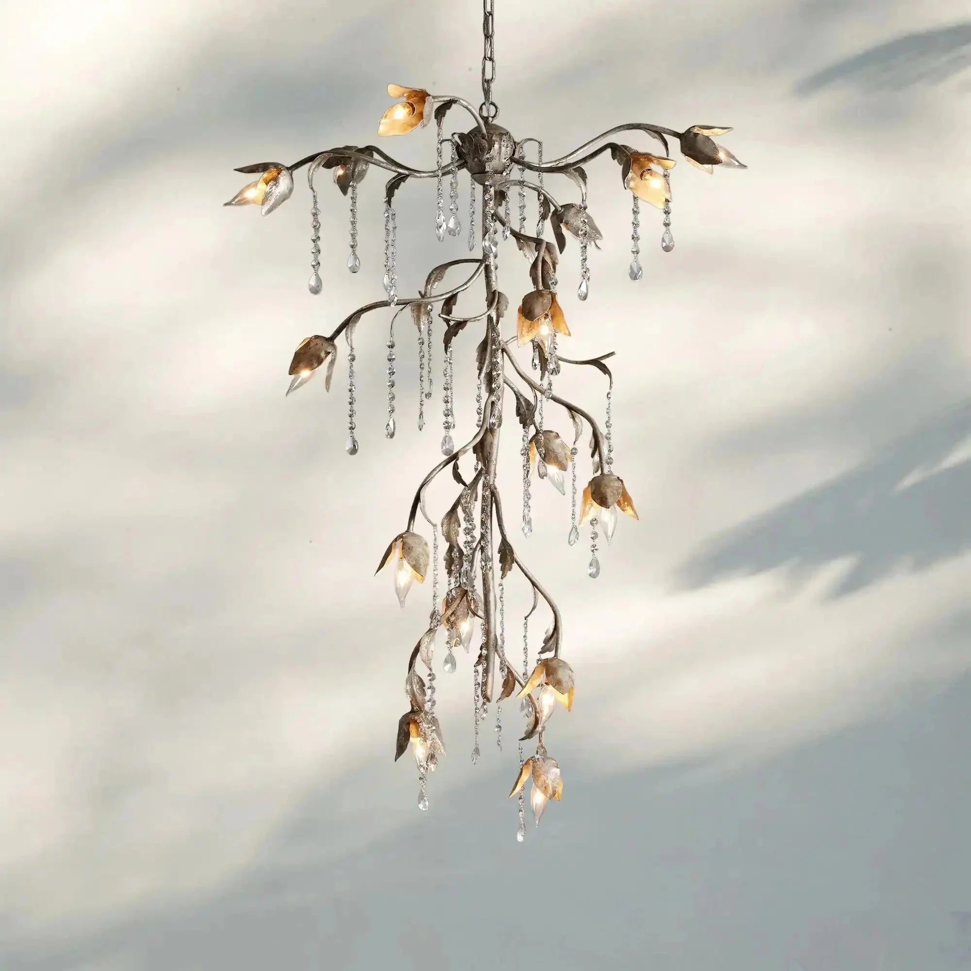 Viticcia Cascade Chandelier - cyranlamps