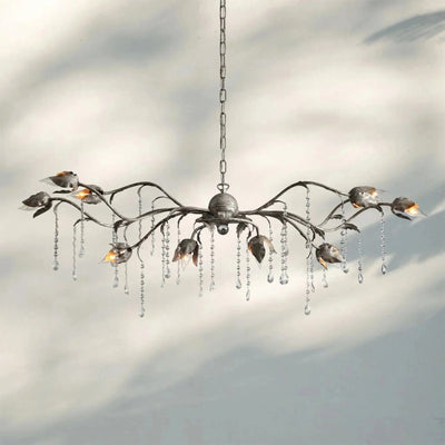 Viticcia Rectangular Chandelier 52" 61" 71" - cyranlamps