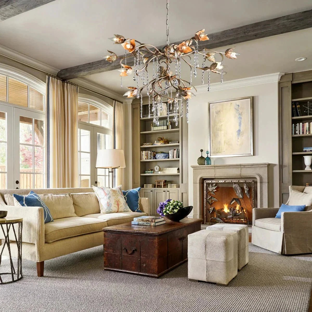 Viticcia Round Chandelier - cyranlamps