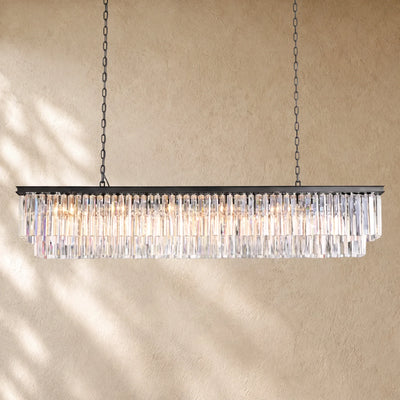 1920s  Rectangular Chandelier 40" 49" 59"