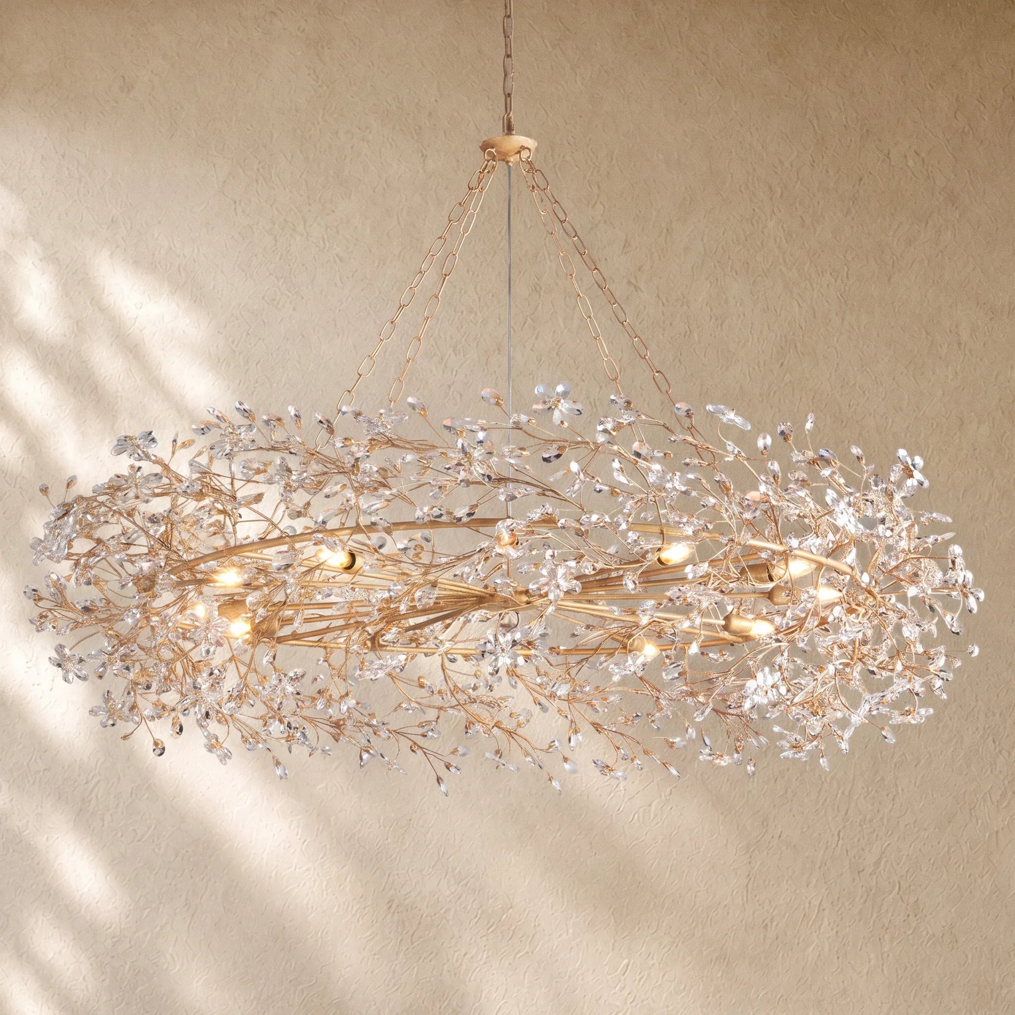 Fiory Crown Crystal Branch Chandelier