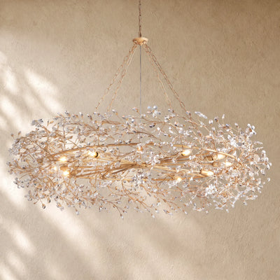 Fiory Crown Crystal Branch Chandelier