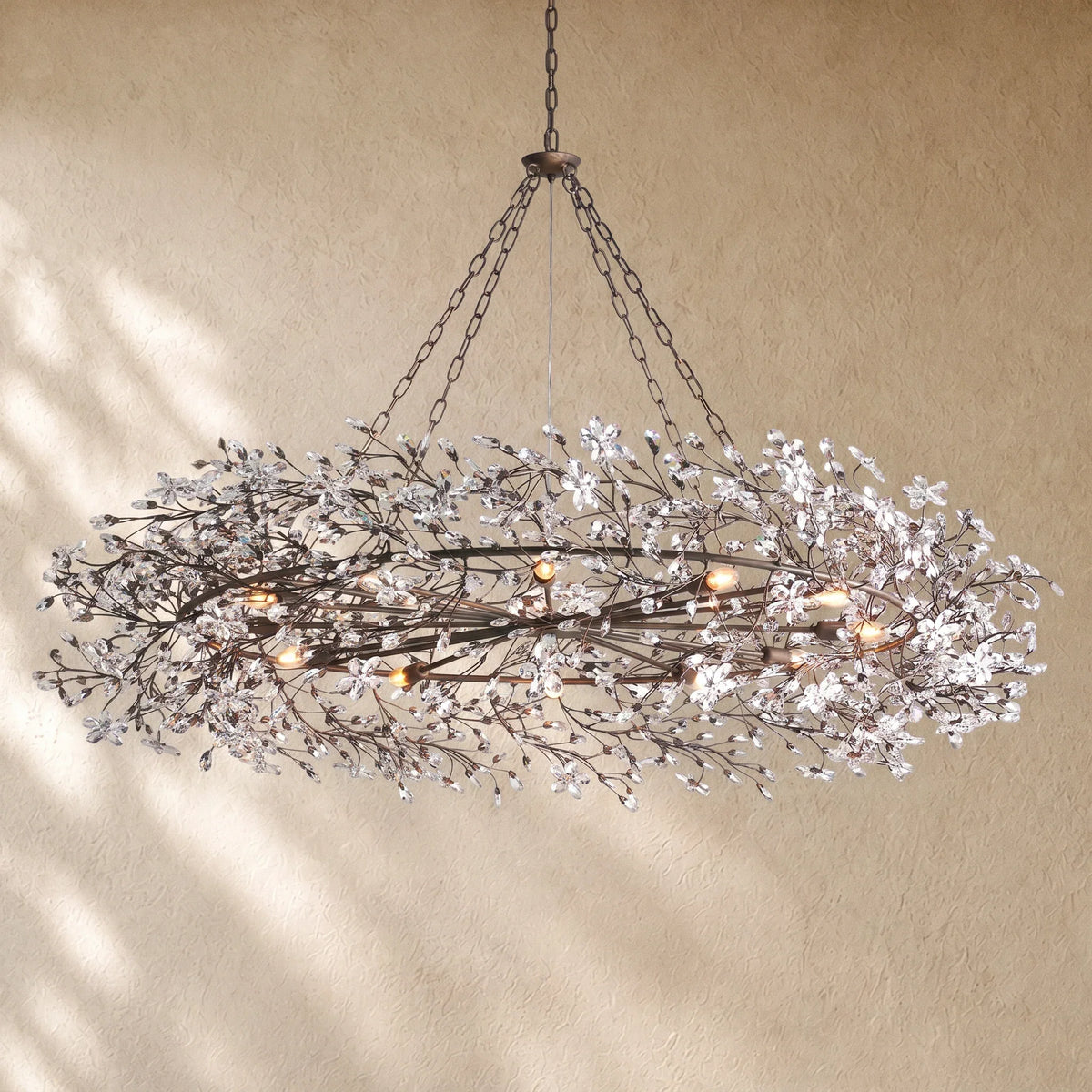 Fiory Crown Crystal Branch Chandelier