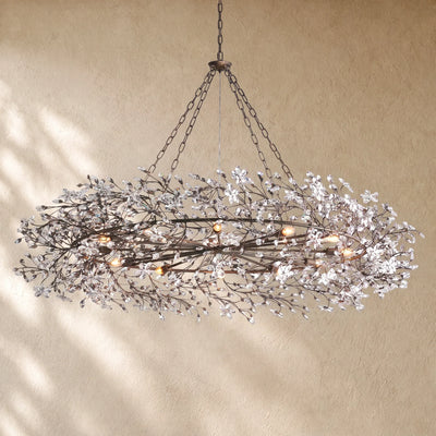 Fiory Crown Crystal Branch Chandelier