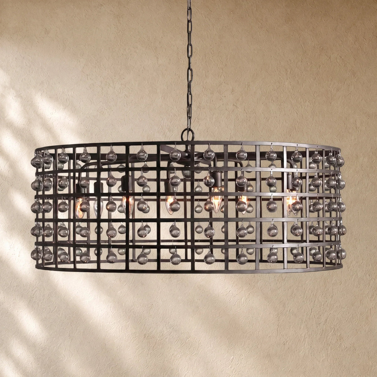 Le Cage Round Chandelier