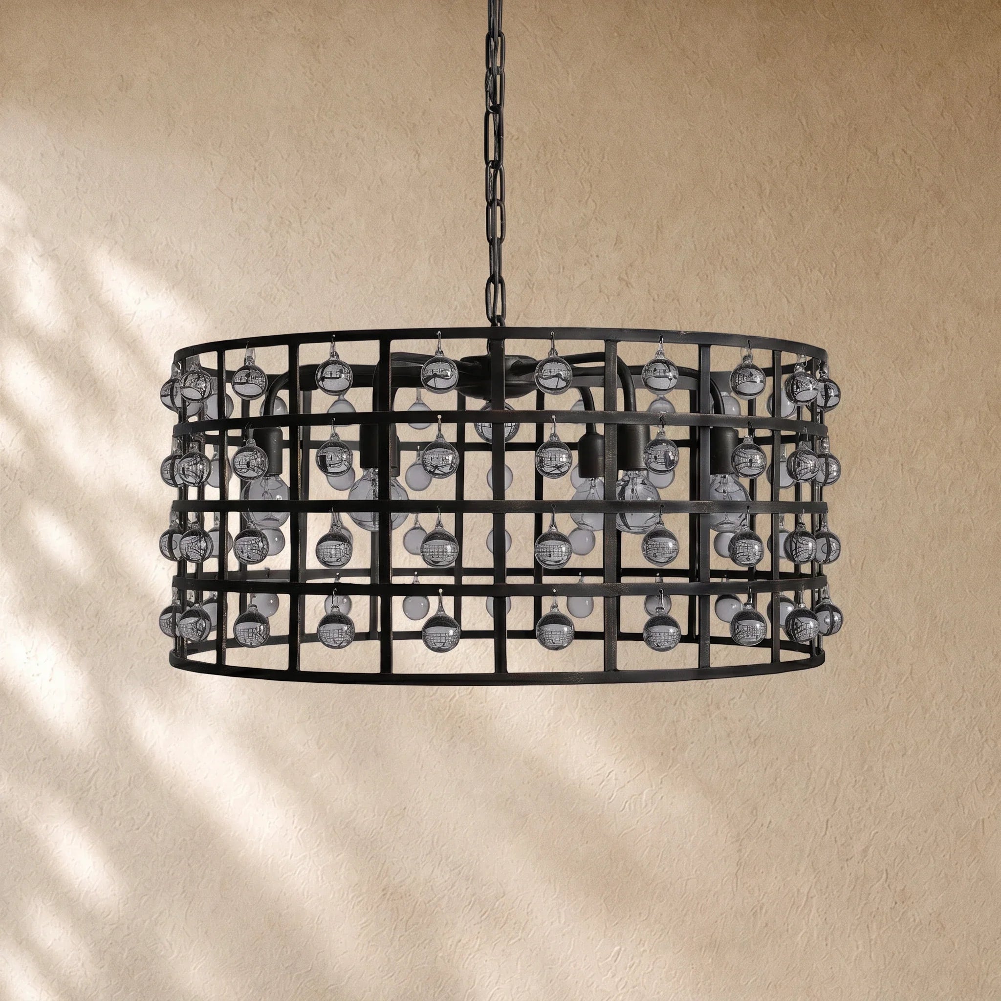 Le Cage Round Chandelier