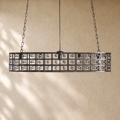 Le Cage Rectangular Chandelier