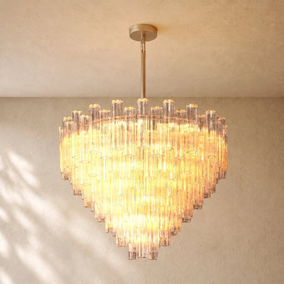 Tronchy Glass Round Chandelier