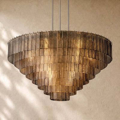 Sirena Glass Round Chandelier