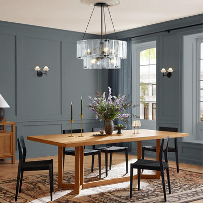 Willamette Double Tier Chandelier - Cyran Lamps