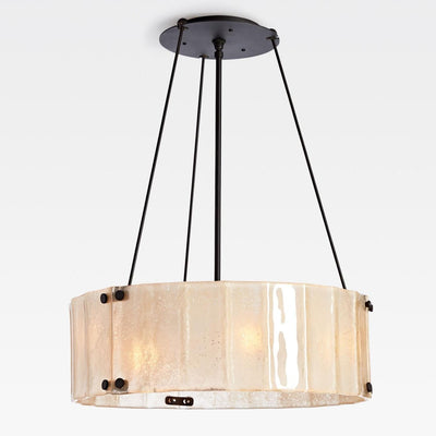 Willamette Round Crystal Chandelier - Cyran Lamps