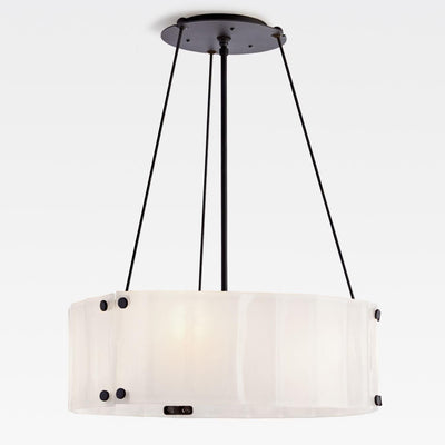 Willamette Round Crystal Chandelier - Cyran Lamps