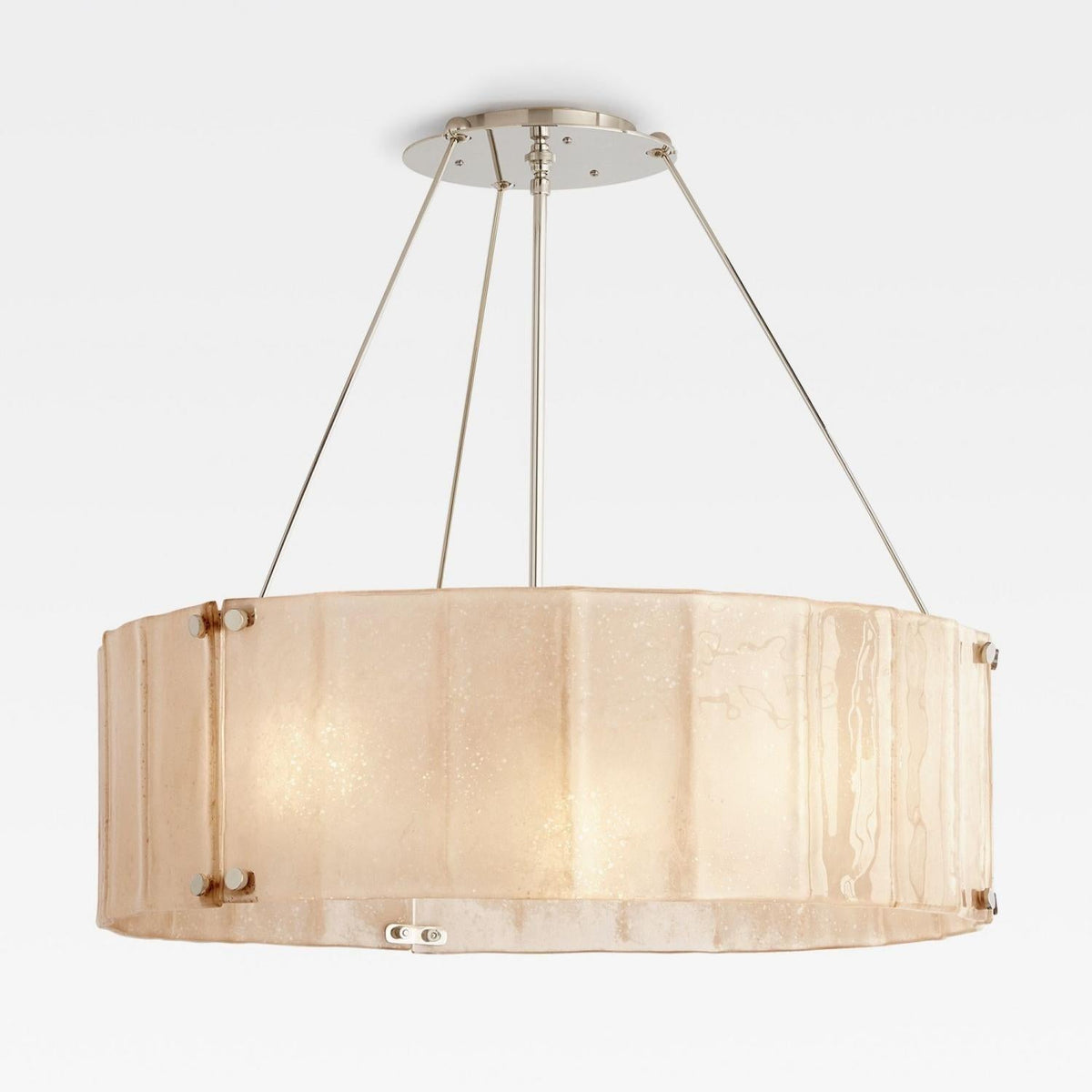 Willamette Round Crystal Chandelier - Cyran Lamps