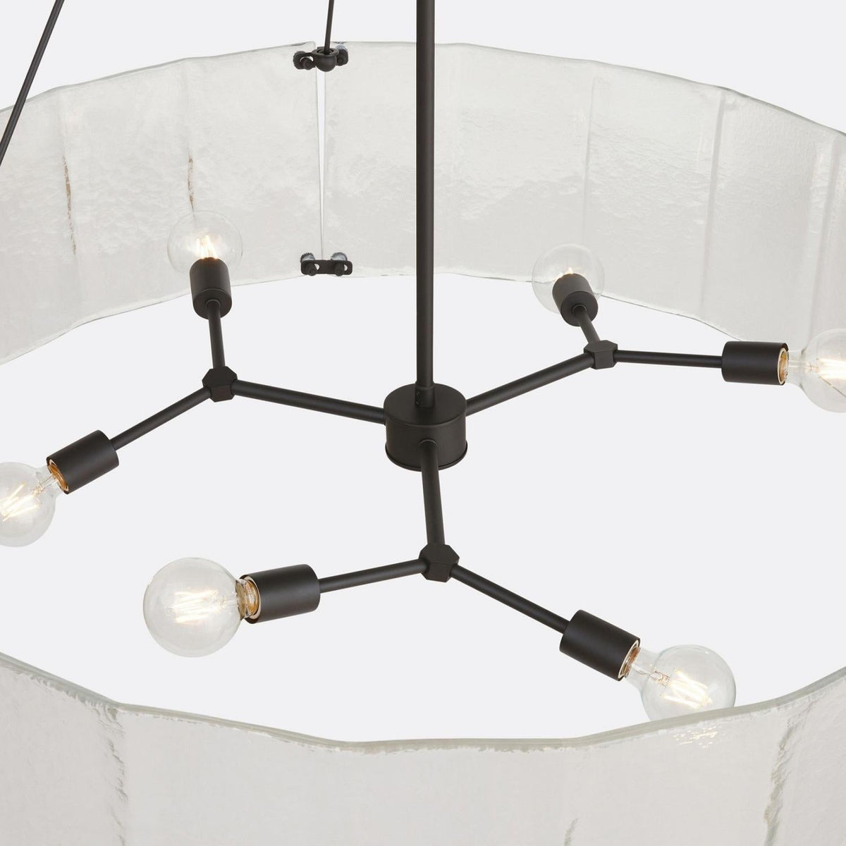 Willamette Round Crystal Chandelier - Cyran Lamps