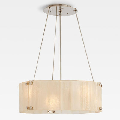 Willamette Round Crystal Chandelier - Cyran Lamps