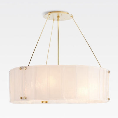 Willamette Round Crystal Chandelier - Cyran Lamps