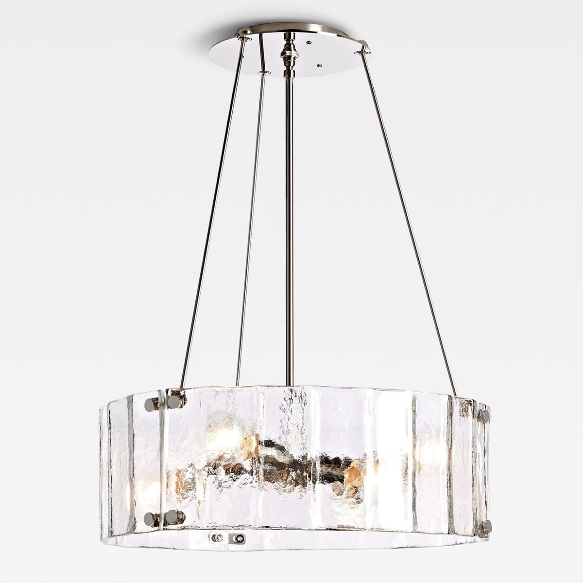 Willamette Round Crystal Chandelier - Cyran Lamps