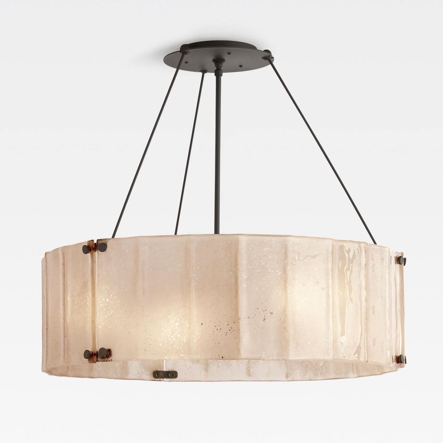 Willamette Round Crystal Chandelier - Cyran Lamps