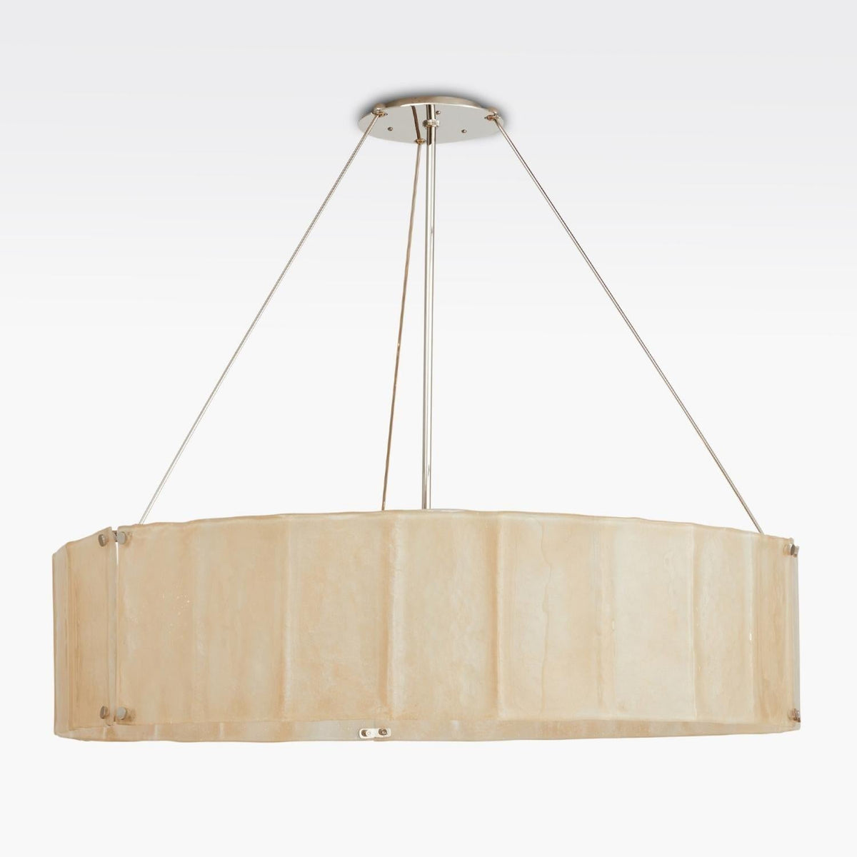 Willamette Round Crystal Chandelier - Cyran Lamps