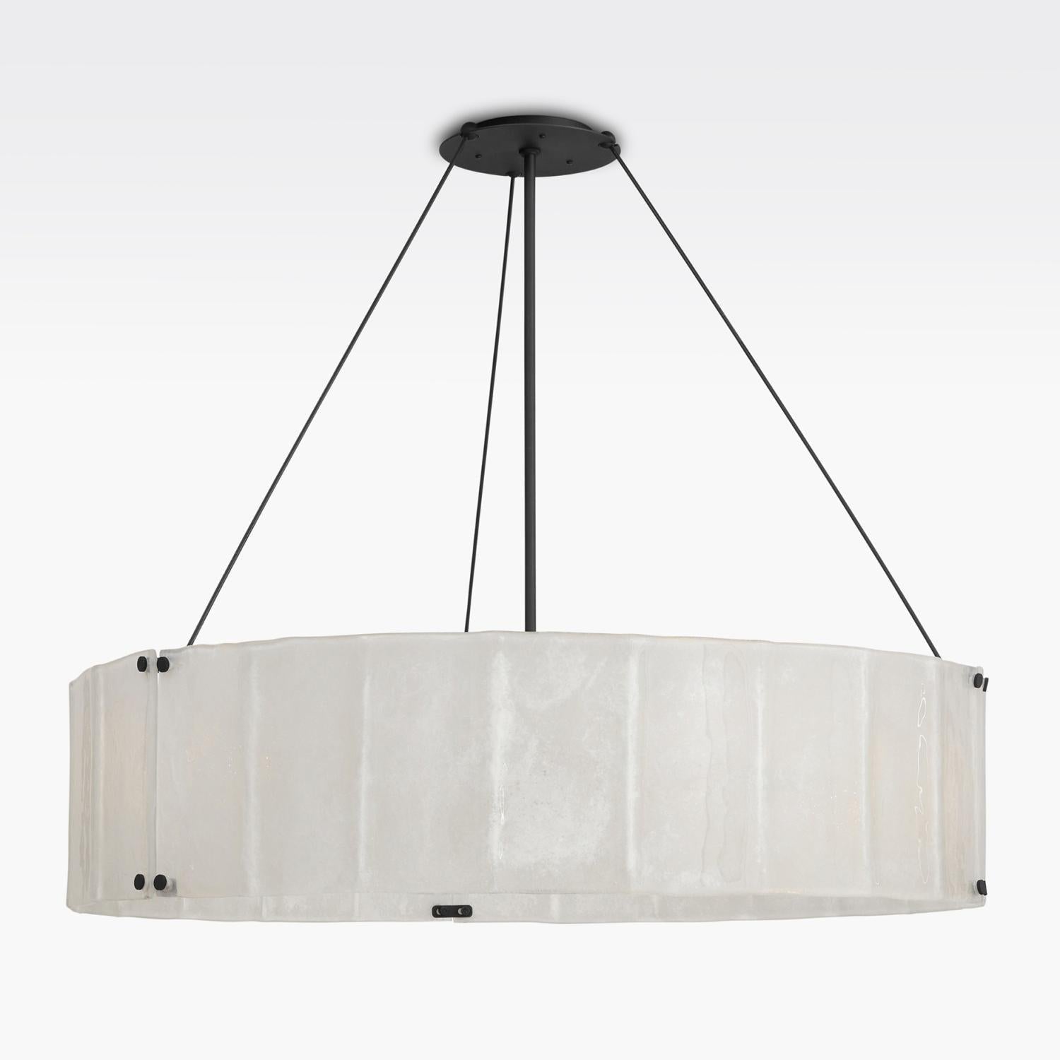 Willamette Round Crystal Chandelier - Cyran Lamps