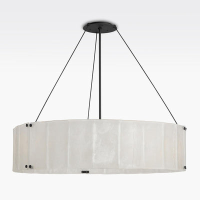 Willamette Round Crystal Chandelier - Cyran Lamps