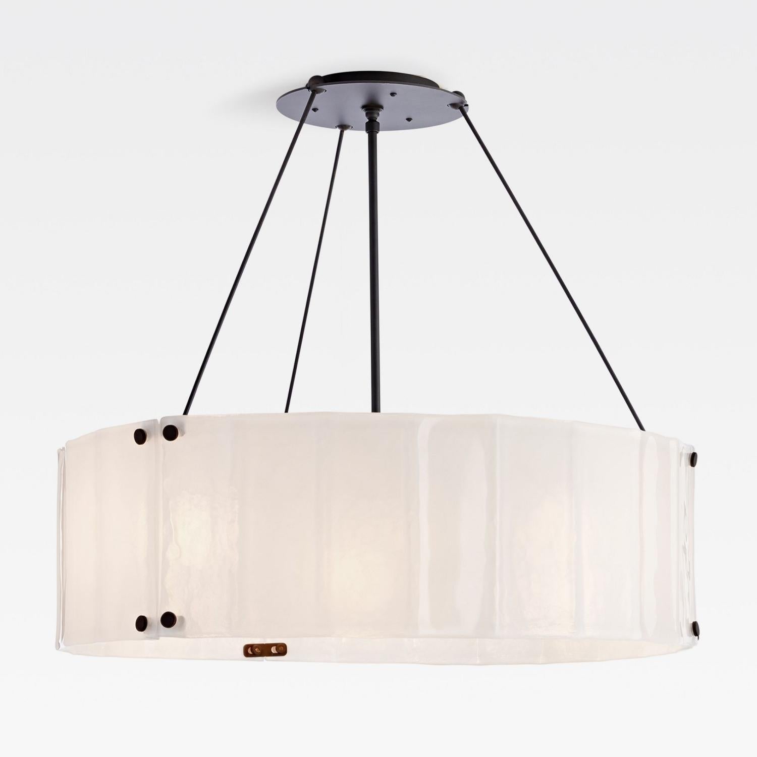 Willamette Round Crystal Chandelier - Cyran Lamps