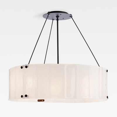 Willamette Round Crystal Chandelier - Cyran Lamps