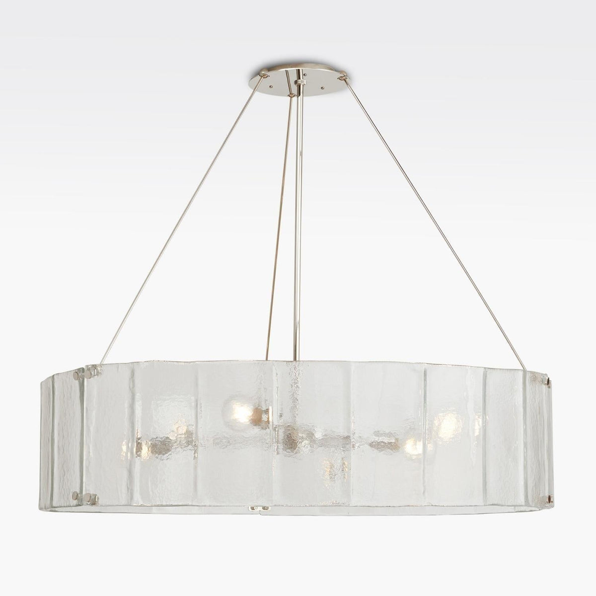 Willamette Round Crystal Chandelier - Cyran Lamps