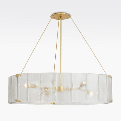 Willamette Round Crystal Chandelier - Cyran Lamps