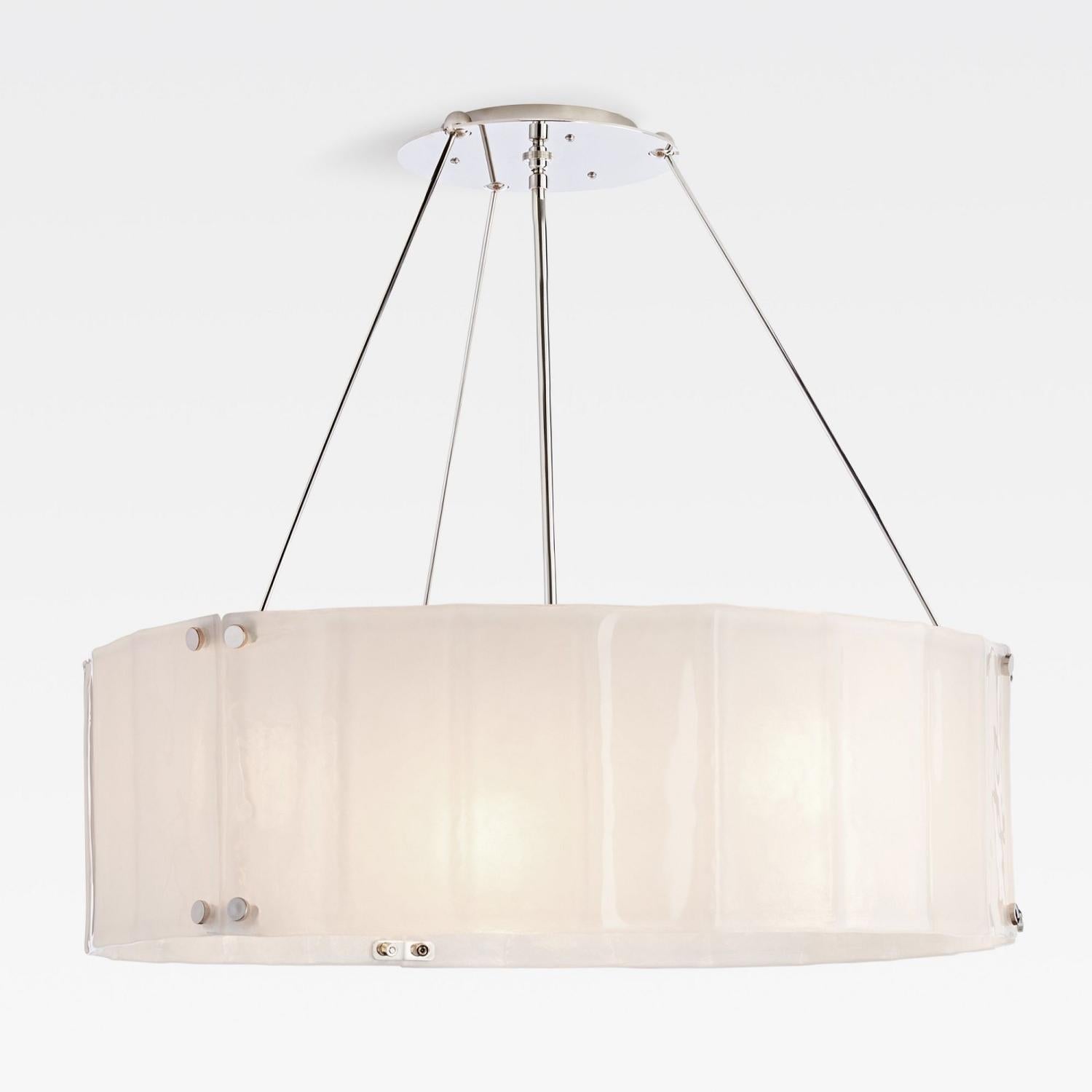 Willamette Round Crystal Chandelier - Cyran Lamps