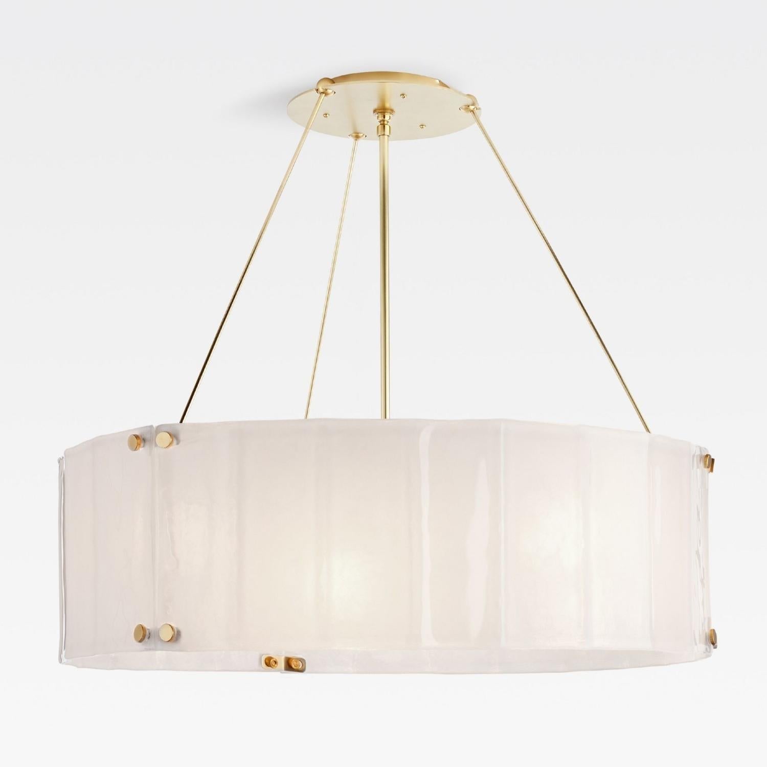 Willamette Round Crystal Chandelier - Cyran Lamps