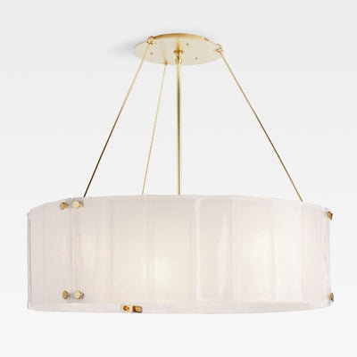 Willamette Round Crystal Chandelier - Cyran Lamps