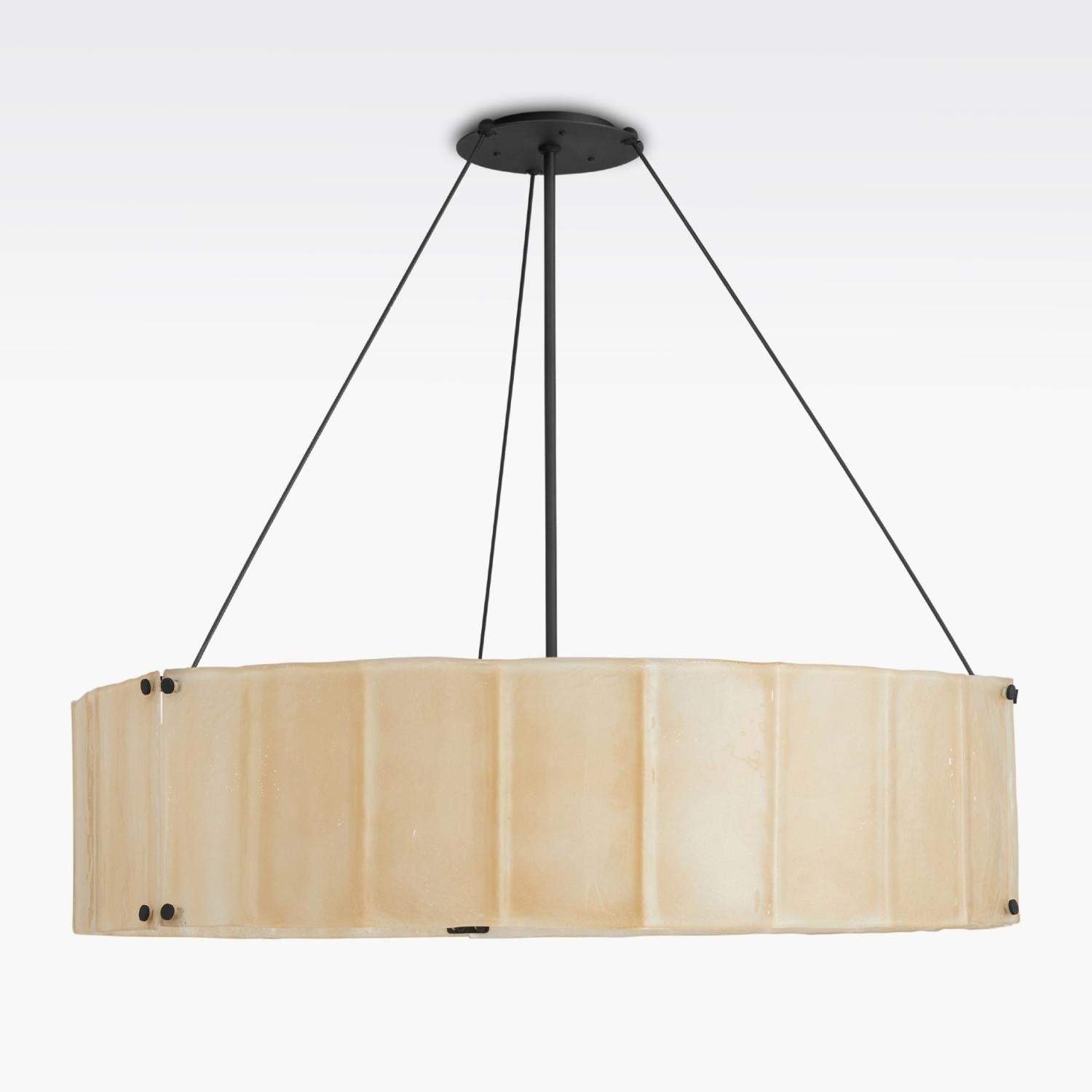 Willamette Round Crystal Chandelier - Cyran Lamps