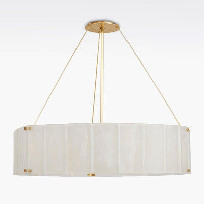 Willamette Round Crystal Chandelier - Cyran Lamps