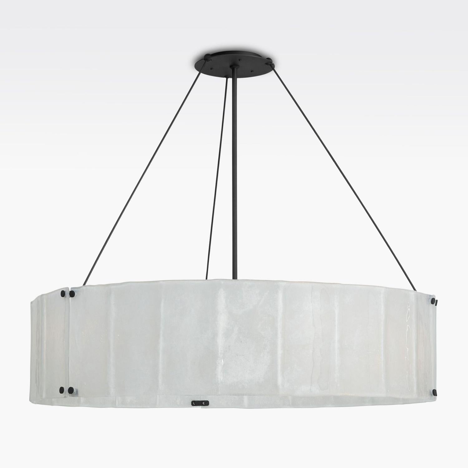 Willamette Round Crystal Chandelier - Cyran Lamps