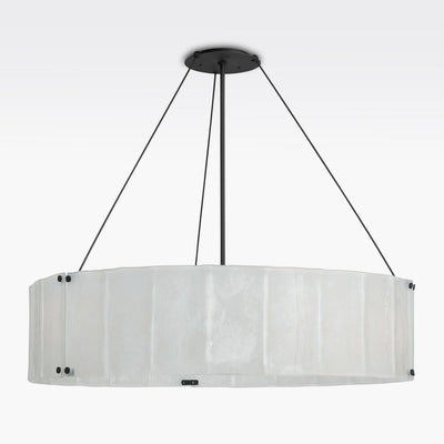 Willamette Round Crystal Chandelier - Cyran Lamps