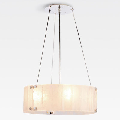 Willamette Round Crystal Chandelier - Cyran Lamps