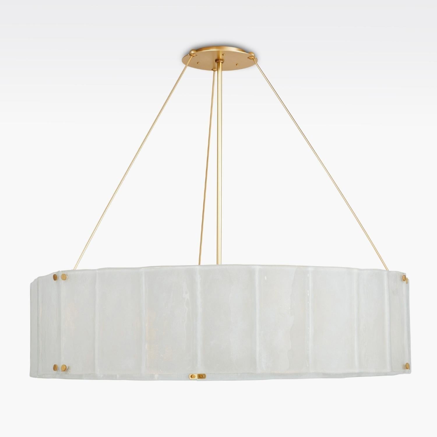 Willamette Round Crystal Chandelier - Cyran Lamps