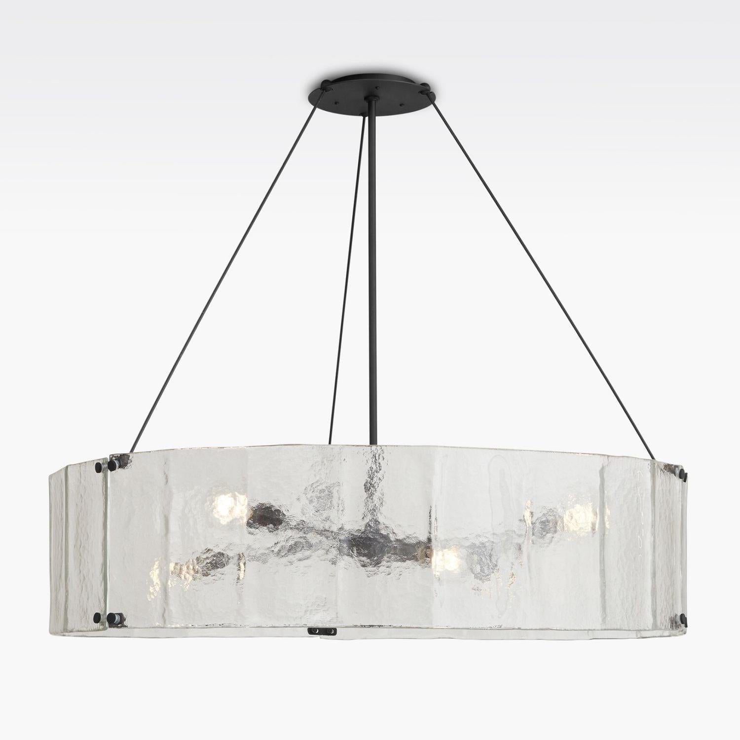Willamette Round Crystal Chandelier - Cyran Lamps