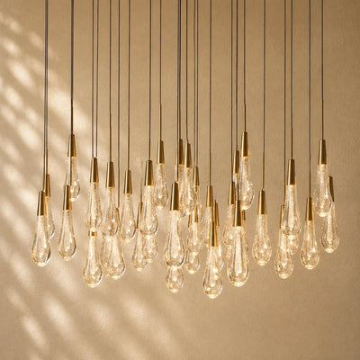 Soltairan Round Chandelier 17" 24" 36" 48" 58"
