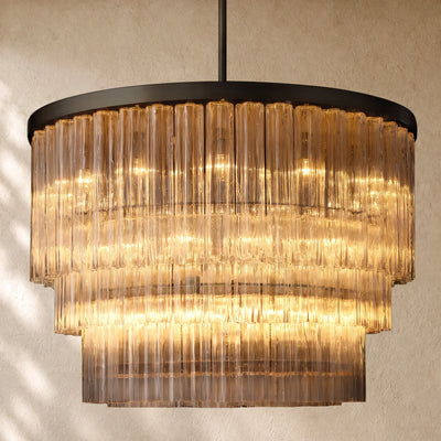 Ciello Three-Tier Round Chandelier