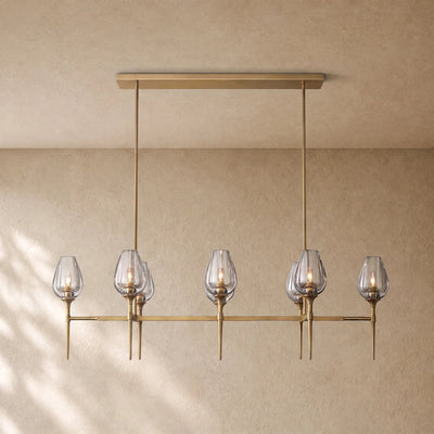 Tulipa  Linear Chandelier